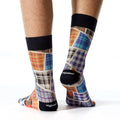 Patchwork Man Sock