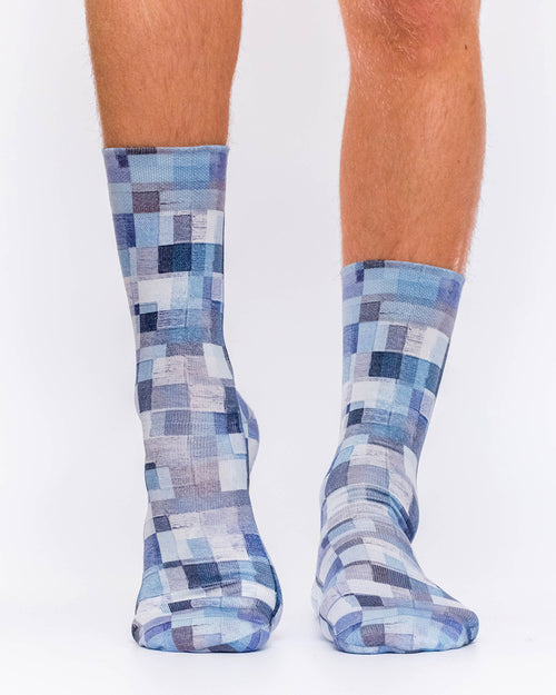 Mutated Denim Man Sock