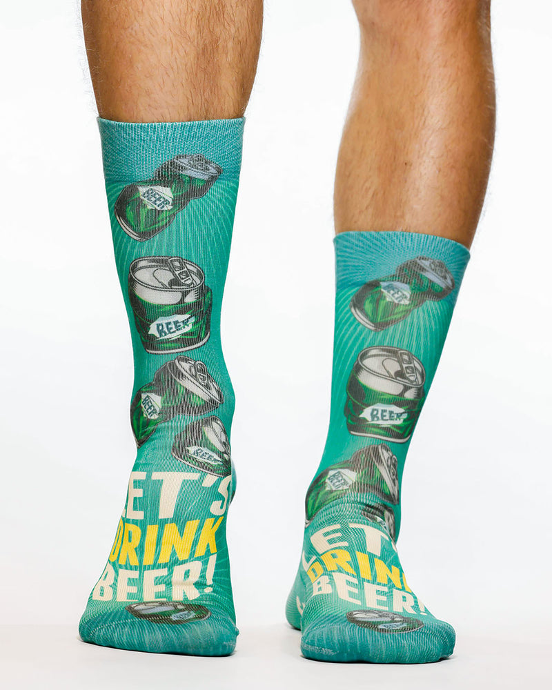 Lets Drink Beer I Erkek Çorap