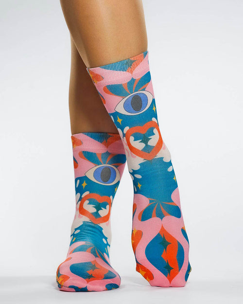LOVE EYE Lady Socks