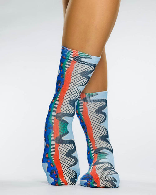 RETRO WAVE Lady Socks