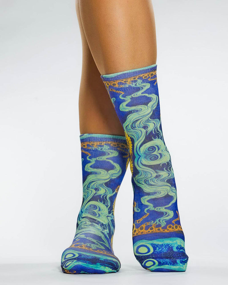 STARRY NIGHT II Lady Socks