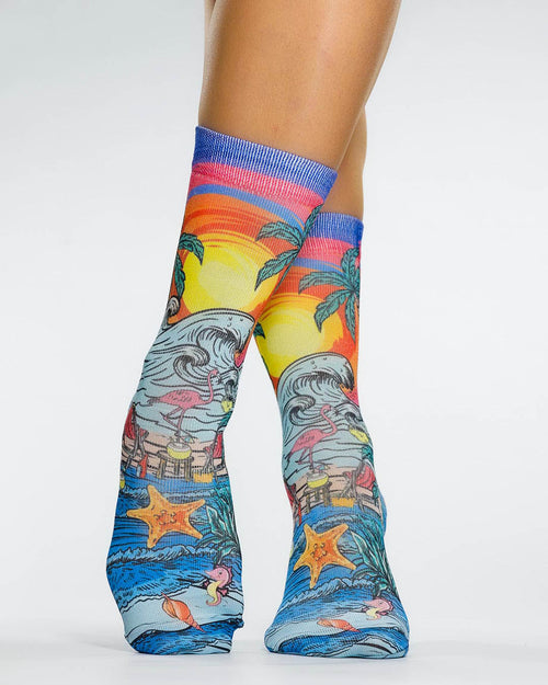 BEACH DAY II Lady Socks