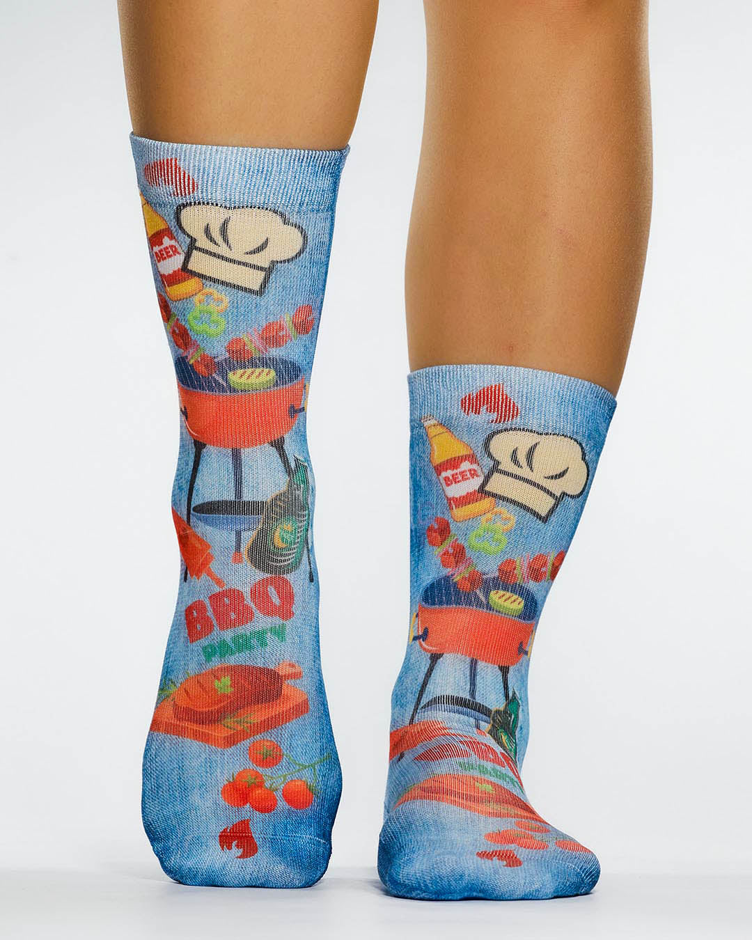 BBQ Lady Socks