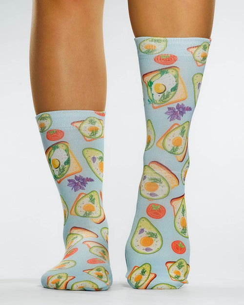 AVOCADO TOAST Lady Socks