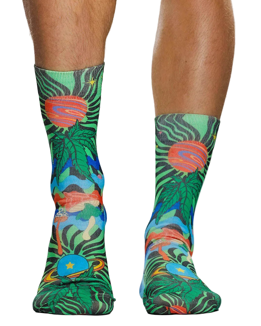 JUNGLE LEAVES Men Socks