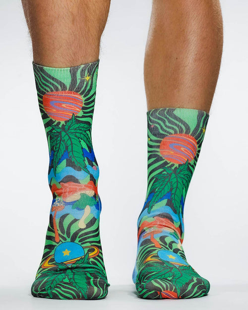 JUNGLE LEAVES Men Socks