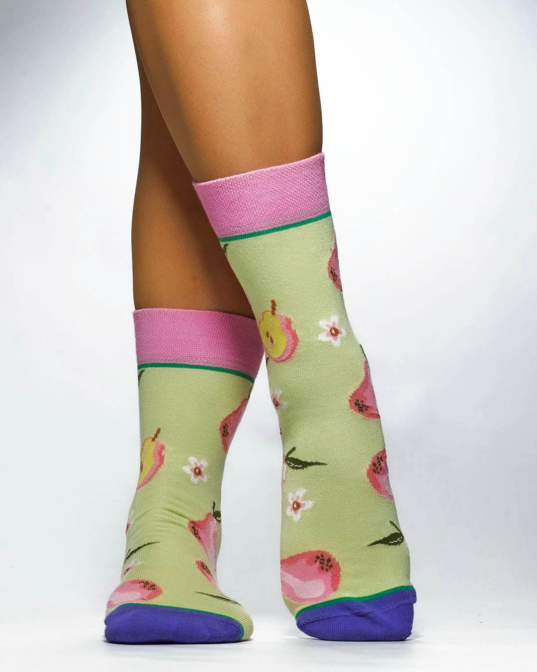 PINK PEAR Knitted Socks