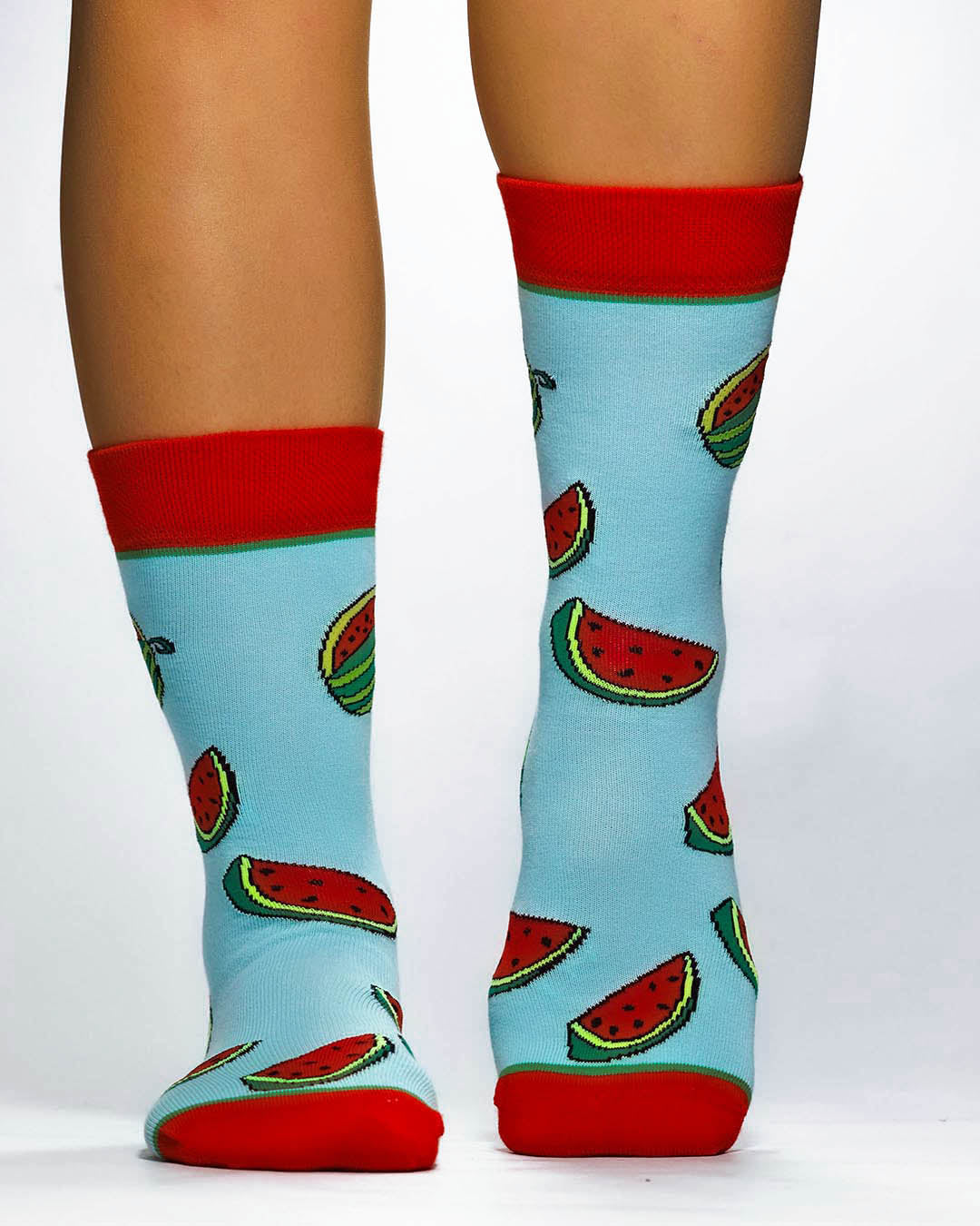 SWEET WATERMELON Knitted Socks