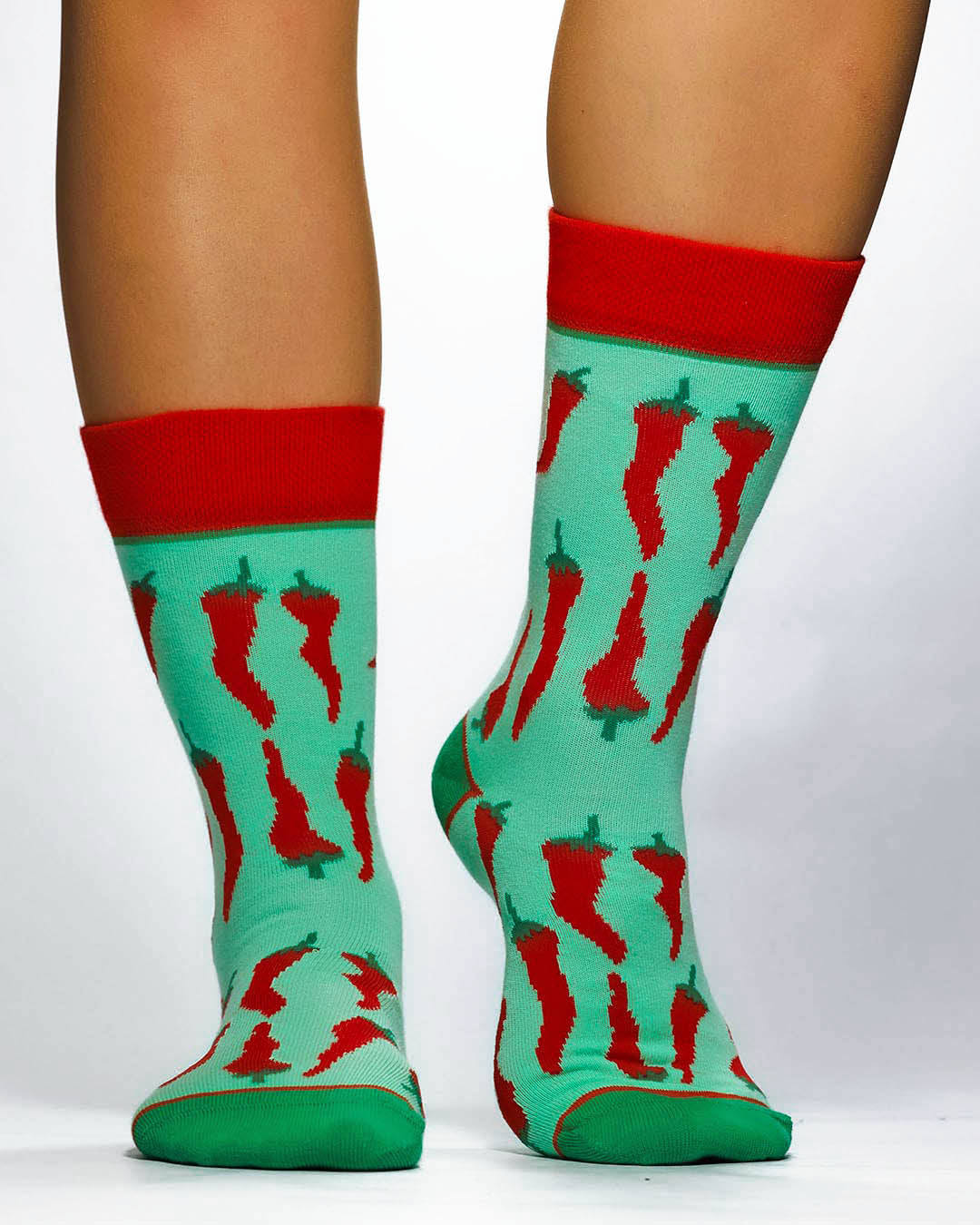 CHILI PEPPER Knitted Socks