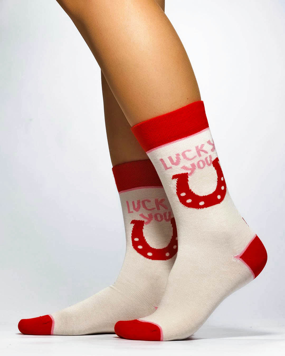 LUCKY YOU Knitted Socks