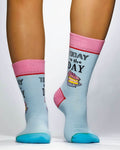 TODAY IS THE DAY Knitted Socks