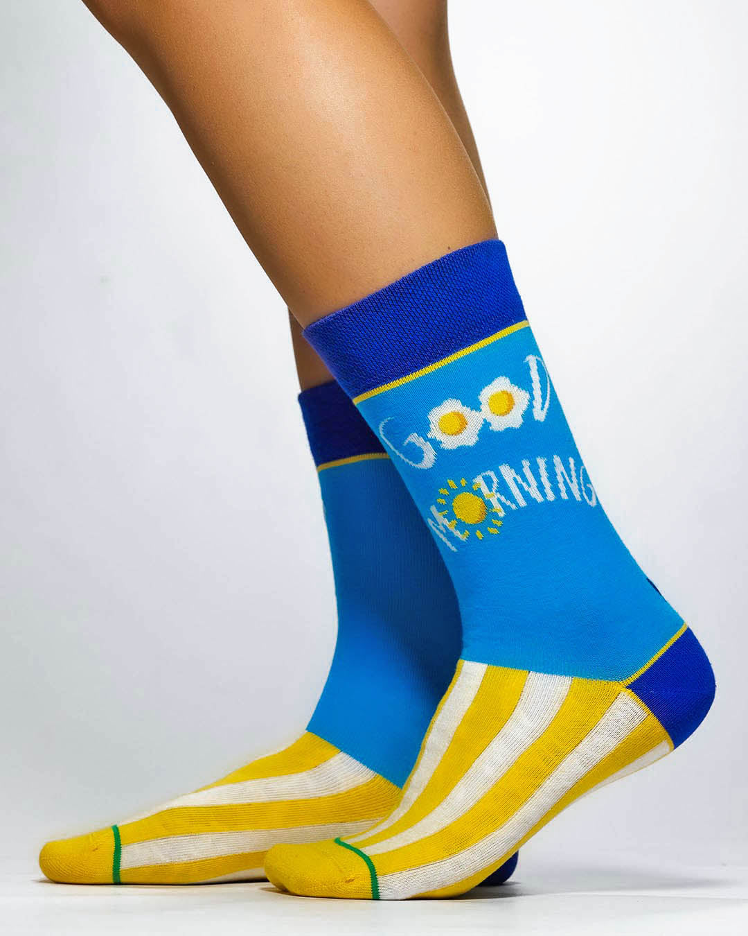 GOOD MORNING Knitted Socks