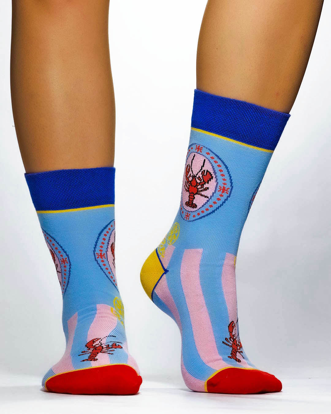 RED LOBSTER Knitted Socks