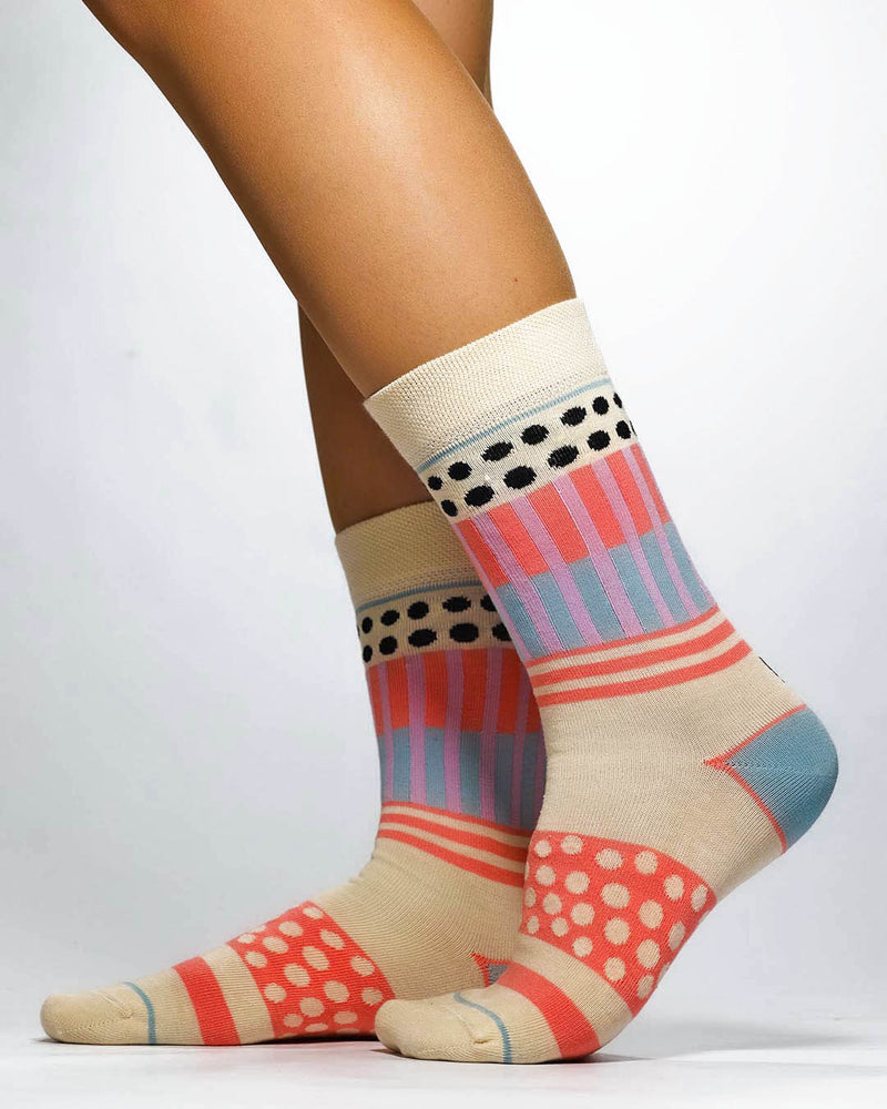 POLKA DOTS Knitted Socks