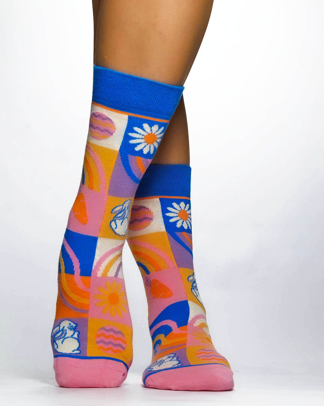 BUNNY BLOOM Knitted Socks