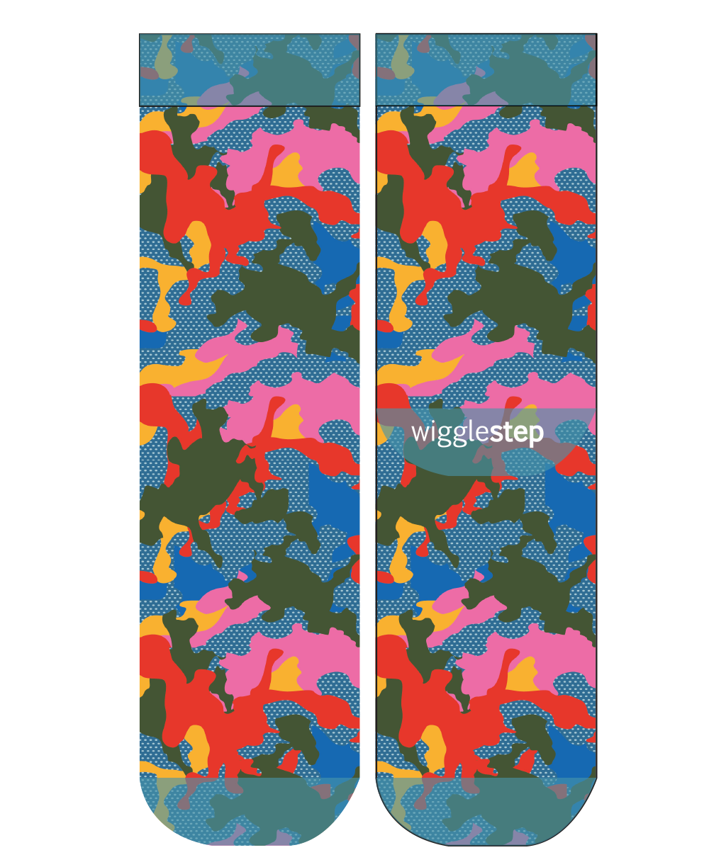 Color Camo Kadın Çorap