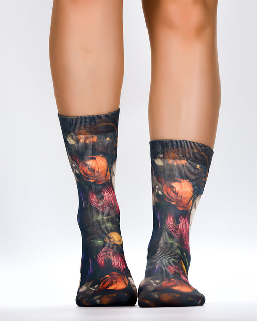 Flower Paint Kadın Çorap
