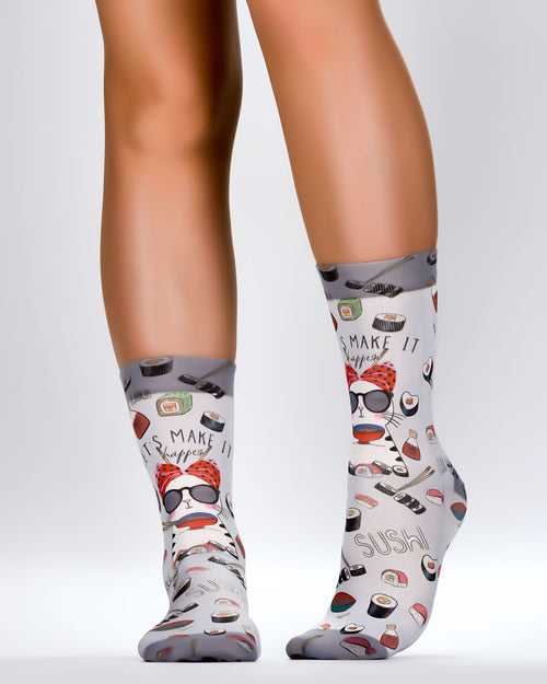 Sushi Cat Kadın Çorap