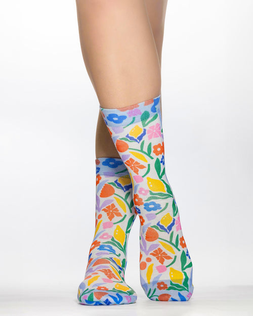 Flower Line II Kadın Çorap