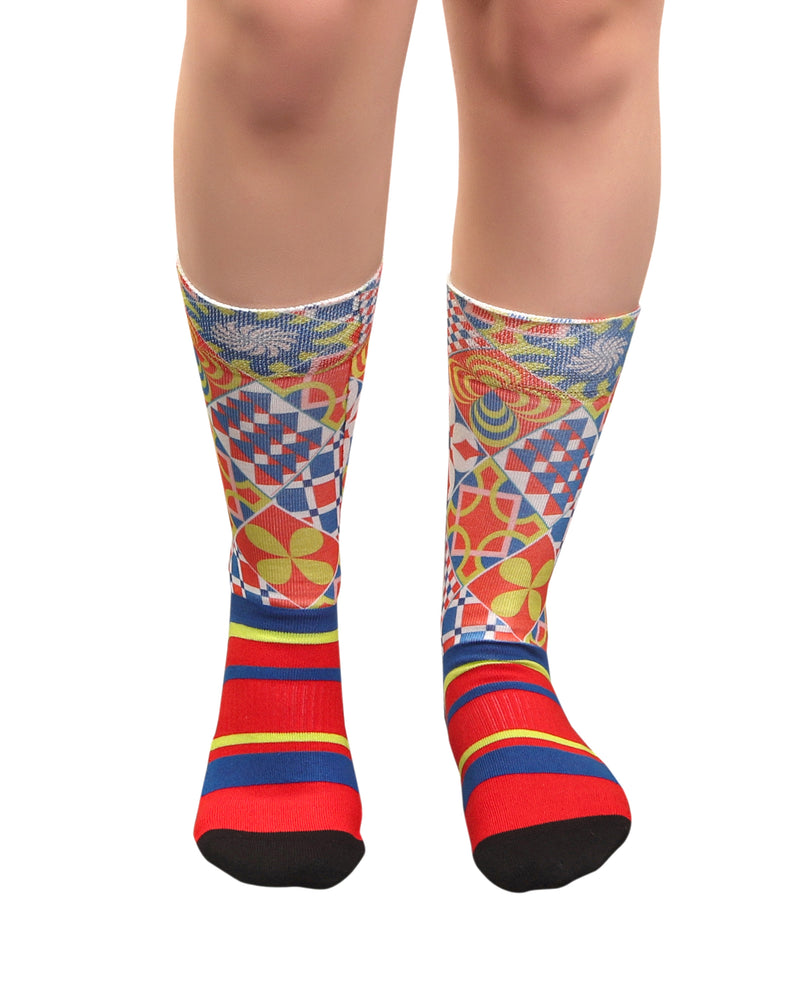 RETRO CERAMIC Performans Socks