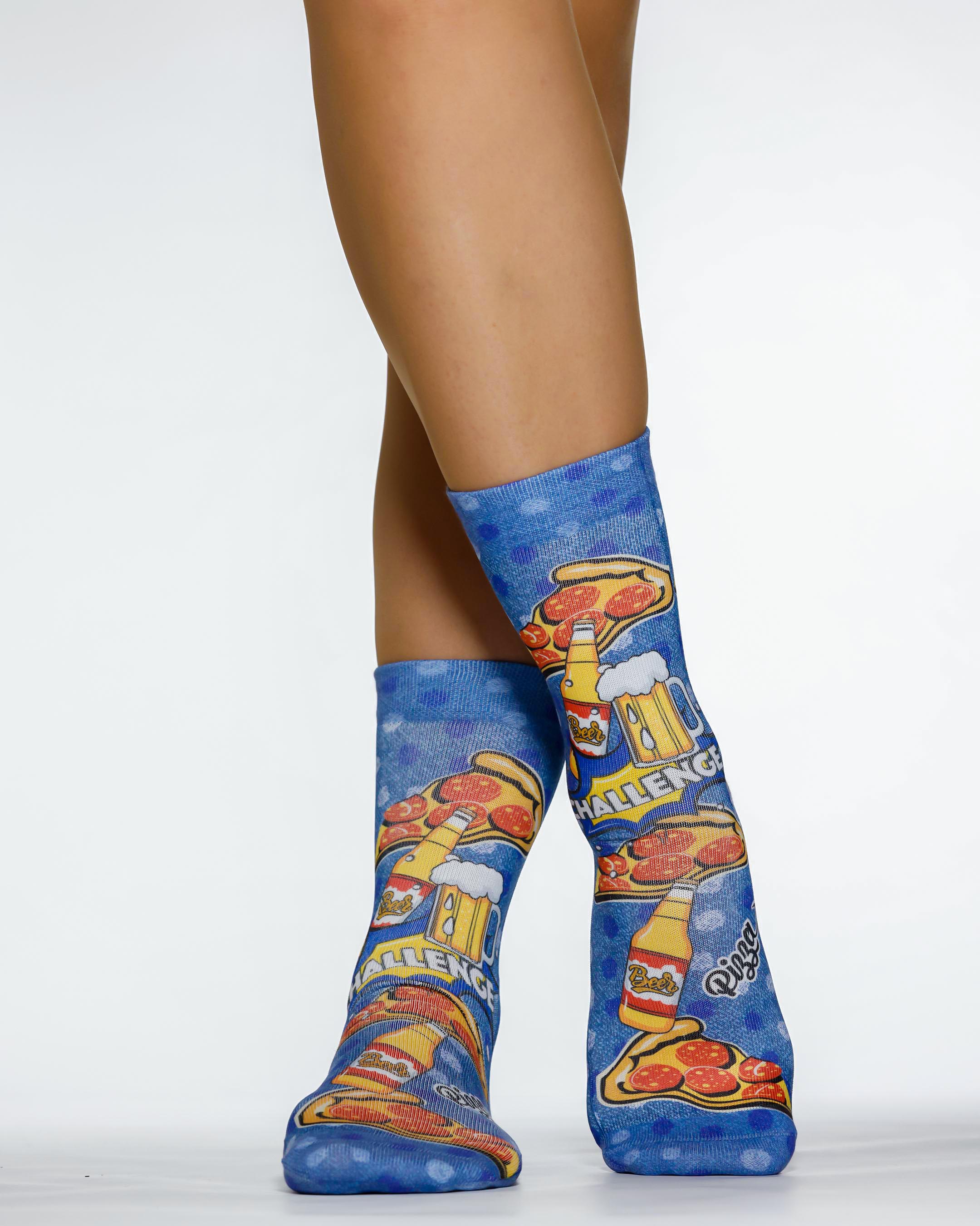 Pizza Challenge Kadın Çorap