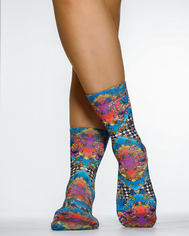 Baraque Flower Kadın Çorap