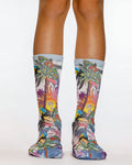 Palm Surf Kids Socks