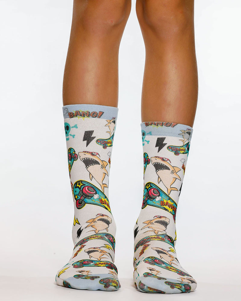 Skater Jaws Kids Socks