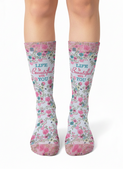 BEAUTIFUL LIFE  Lady Socks