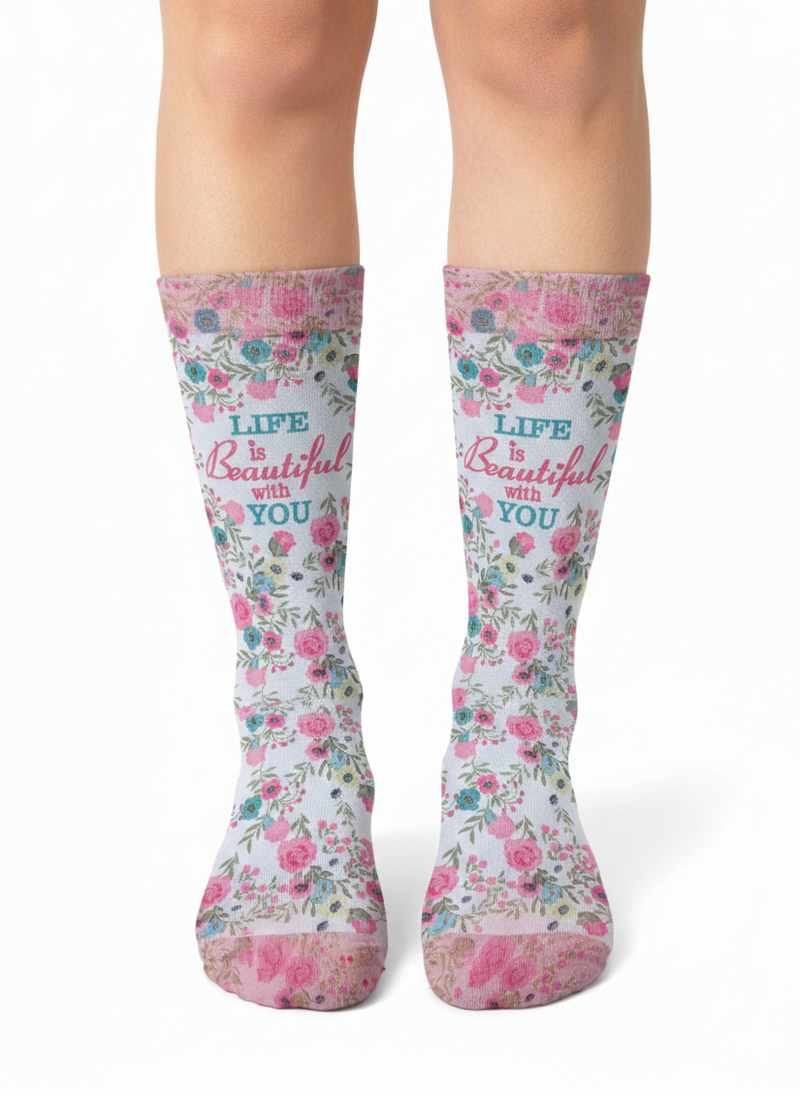 BEAUTIFUL LIFE  Lady Socks