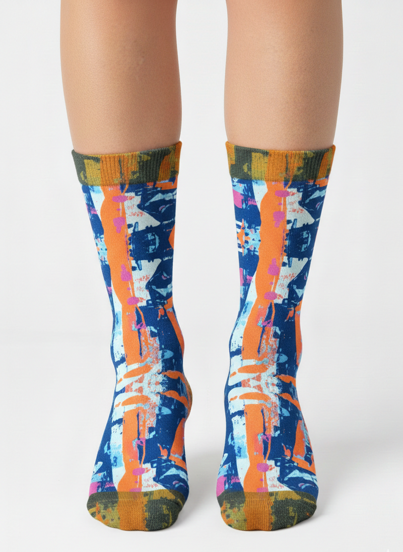 PAINT BRUSHES 2 Lady Socks