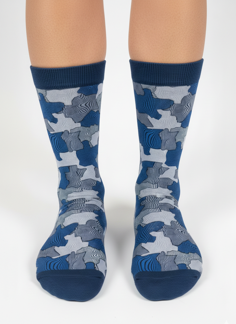 PUZZLE CAMO Lady Socks