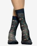 CROSS STICH Lady Socks