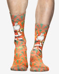 RETRO SANTA II Man Socks