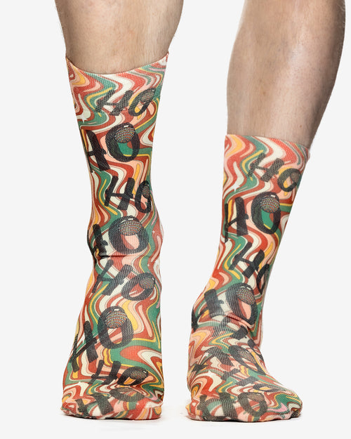 HOHO WAVE Man Socks