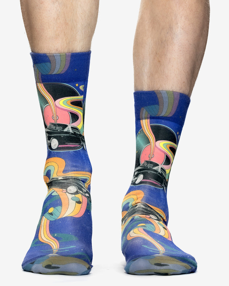 BLACK CAR Man Socks