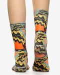 AUTUMN WAVE Lady Socks