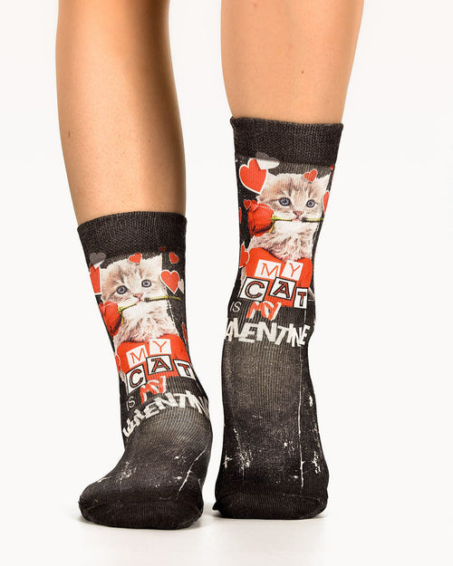 Lovely Cat Kadın Çorap