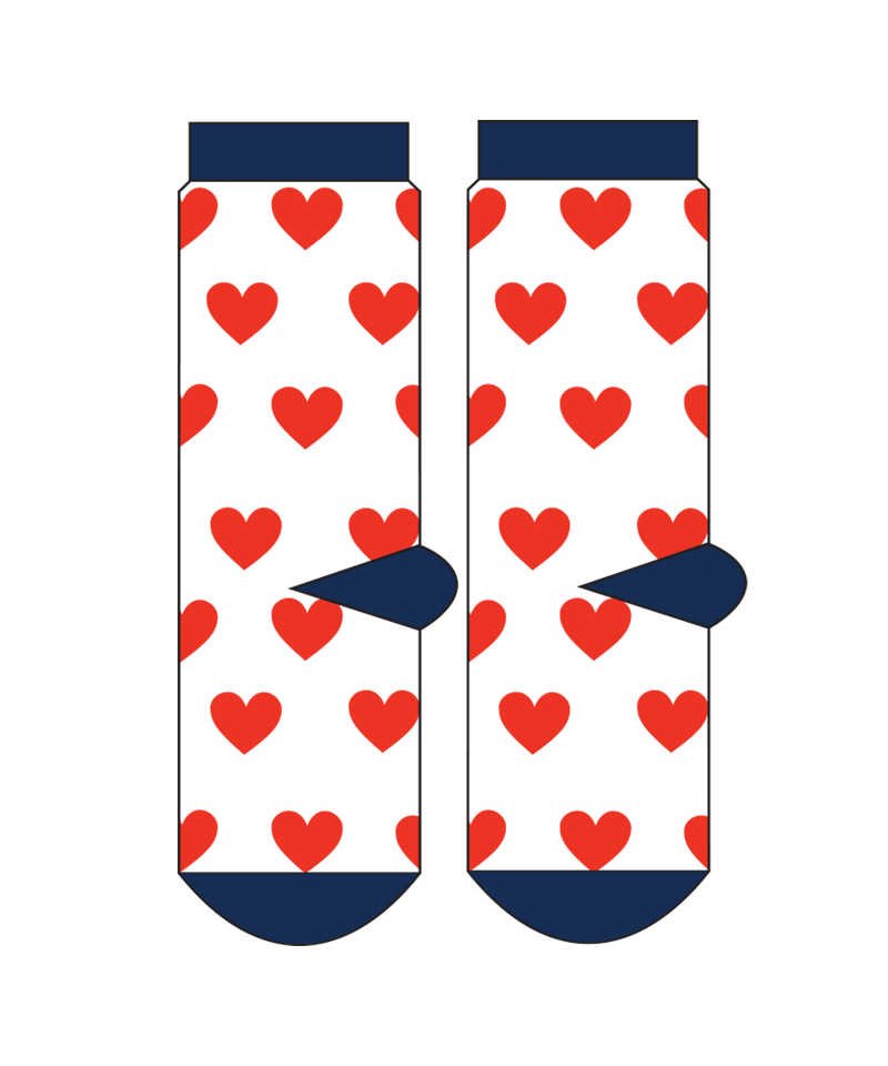 Heart High Çorap