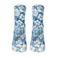 Blue Freesia Kravat & Çorap Paketi